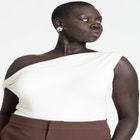 Asym Twist Sleeve Top image number null