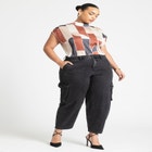 Barrel Leg Utility Trouser Jean image number null