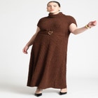 Cocoon Sweater Dress image number null