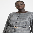 Plaid Mini Dress image number null