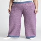 Shimmer Sweater Wide Leg Pant image number null