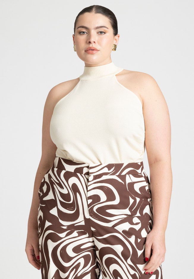 Halter Neck Sweater image number 0