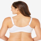 3-Pack Front-Close Cotton Wireless Bra image number null