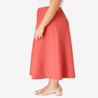 Plus Size Bend Over&reg; A Line Skirt image number null