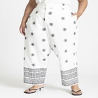 Embroidered Ankle Pant image number null