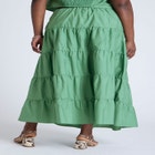 Tiered Maxi Skirt image number null