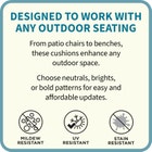 BH Performance Universal Chair Cushion image number null