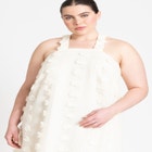 Floral Texture Maxi Dress image number null