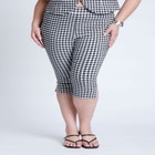 Gingham Capri Legging image number null