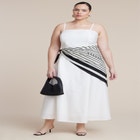 Scarf Detail Midi Dress image number null