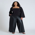 Square Neck Seam Detail Top image number null