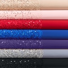 Plus Size Sequin Lace Three Quarter Sleeve A-Line Gown image number null