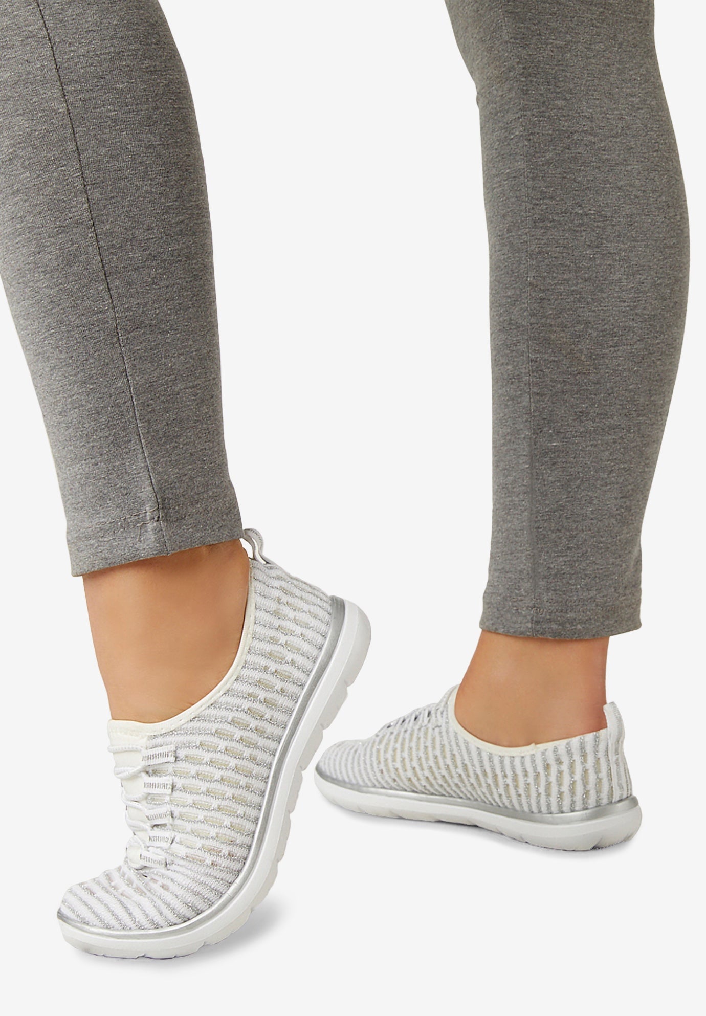The CV Sport Ariya Textured Knit Slip On Sneaker