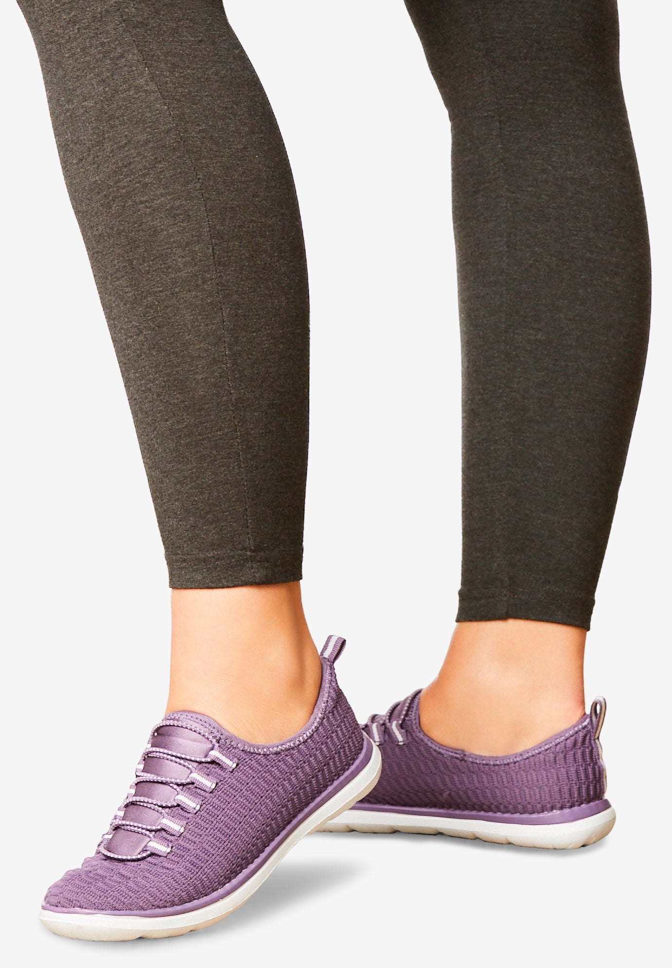 The CV Sport Ariya Textured Knit Slip On Sneaker