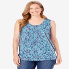 Perfect Printed Scoopneck Tank image number 0