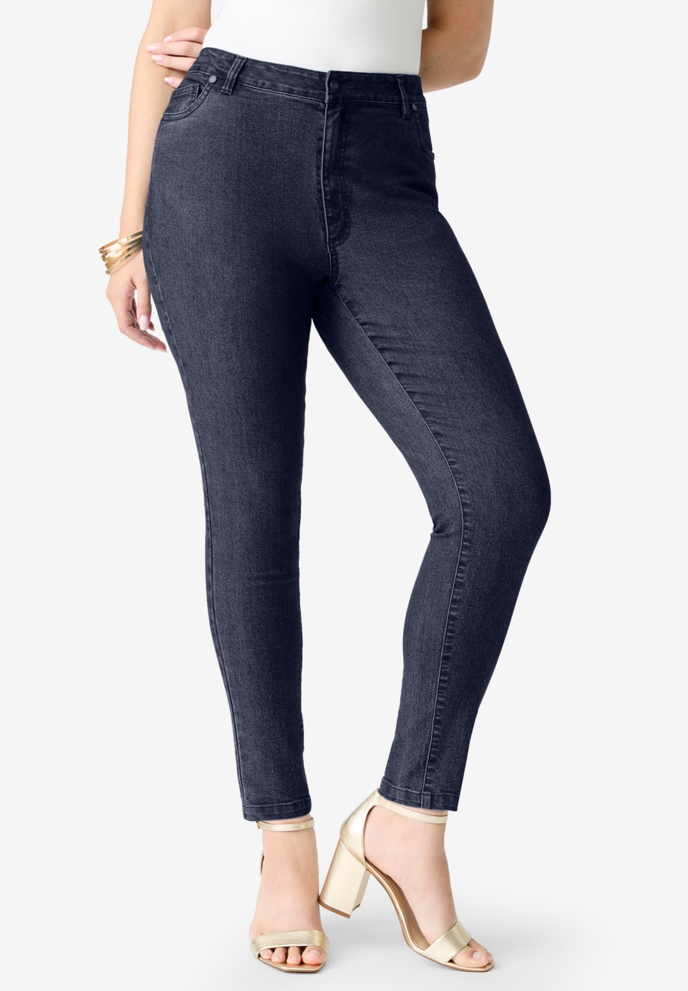 Plus Size 24/7 Stretch Slim Jean image number 0