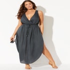 Tenley Surplice Cover Up Maxi Dress image number null