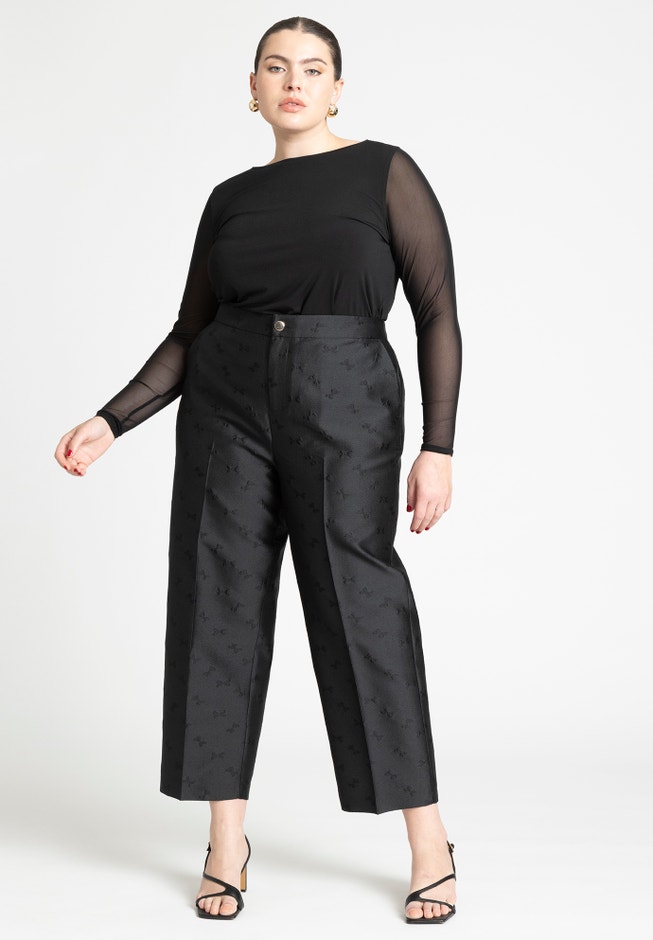 Sheer Sleeve Tee image number 3