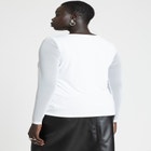 Sheer Sleeve Tee image number null