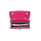 Chevron Quilted Bag With Clasp Detail image number null