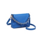 Pointed Detail Flap Bag With Chain image number null