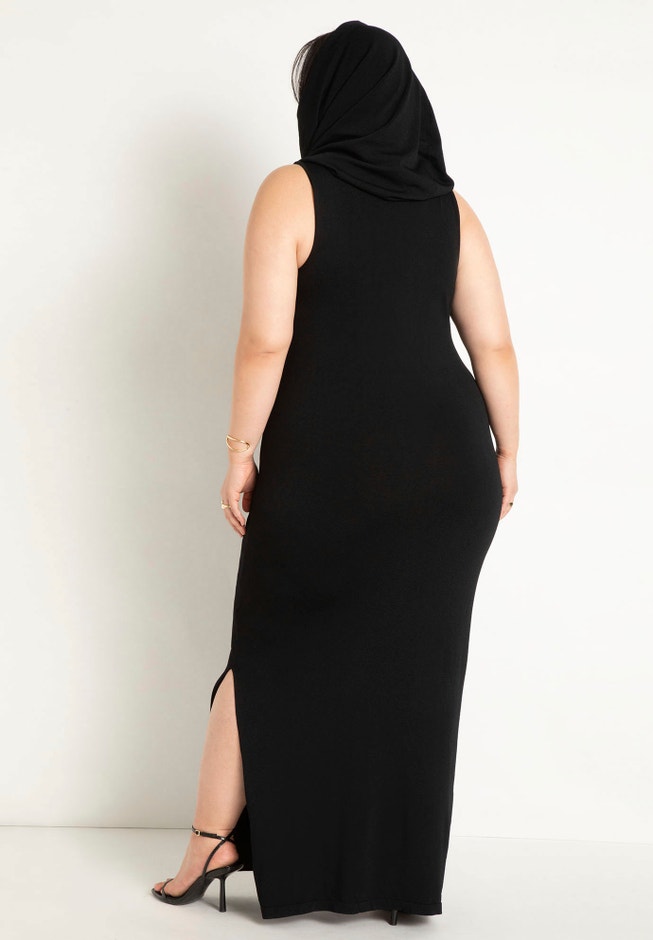Sleeveless Hooded Dress image number 2