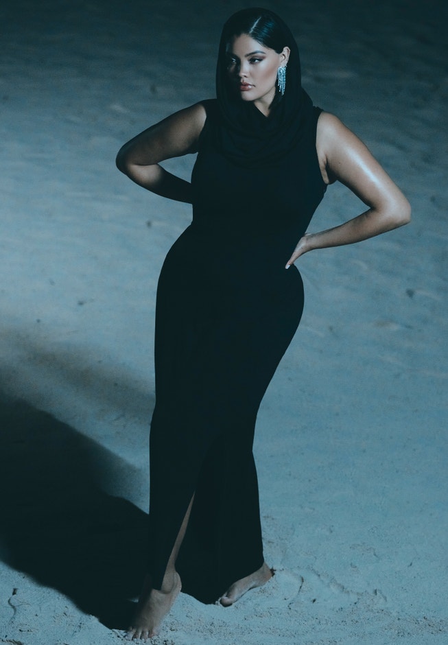 Sleeveless Hooded Dress image number 0