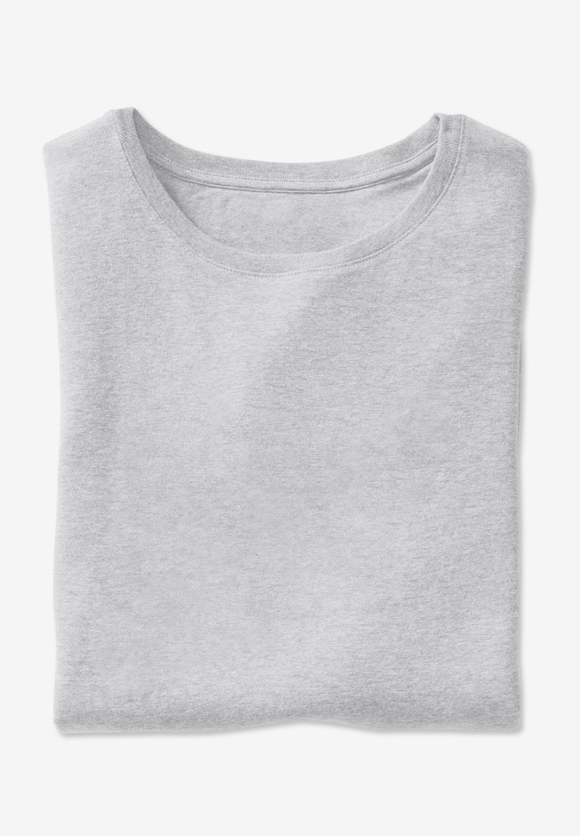 Perfect Printed Long-Sleeve Crewneck Tee image number 3