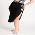 Side Cutout Sarong image number null