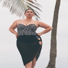 Side Cutout Sarong image number null