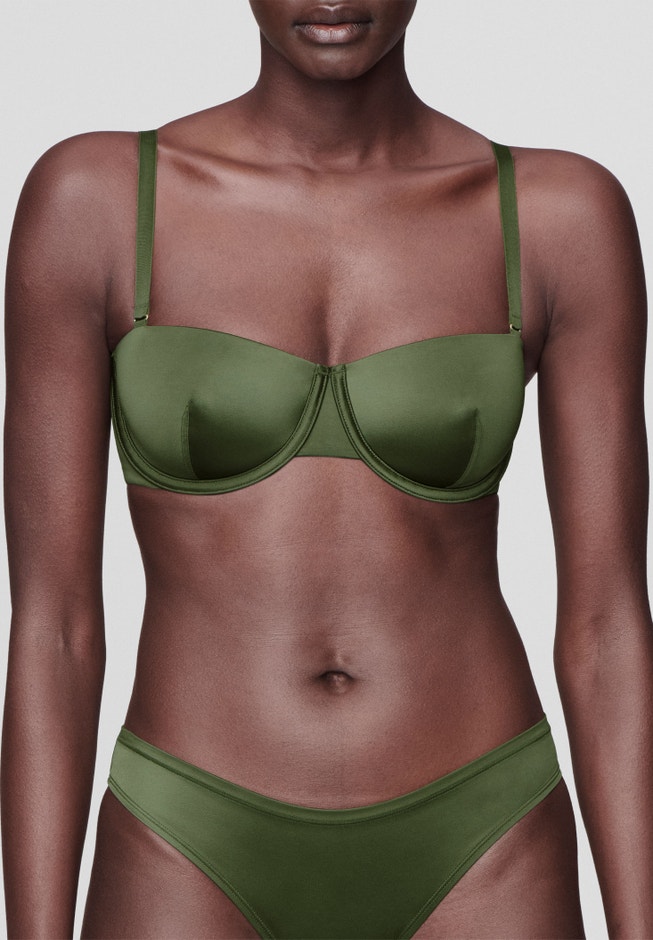 The Balconette - Satin image number 2