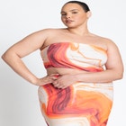 Printed Tube Top image number null