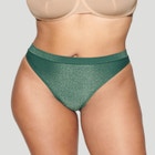 The Highwaist Thong - Lurex image number null
