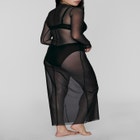 The Mockneck Dress - Mesh image number null
