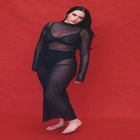 The Mockneck Dress - Mesh image number null