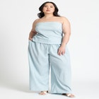 Drawstring Waist Pull On Pant image number null