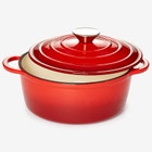 2.8-Qt. Cast Iron Casserole Dish image number null