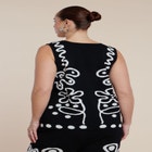 Intarsia Sweater Vest image number null