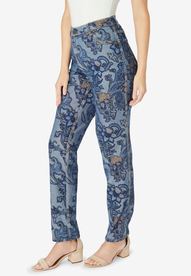Reversible Straight-Leg Jean image number null