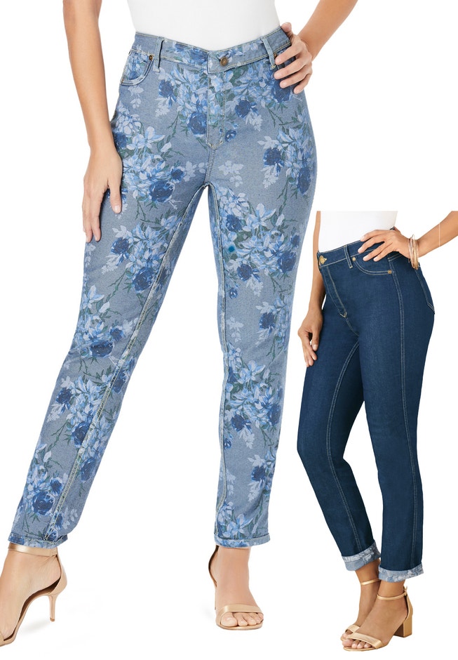 Reversible Straight-Leg Jean image number null