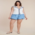  Sailor Collar Sweater Tank image number null