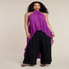 High-Low Halter Top image number null