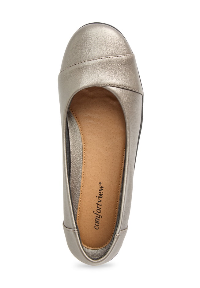 The Gab Faux Leather Slip On Flat image number 5