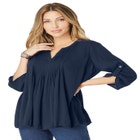 Hand Crinkled Tara Shirt image number null