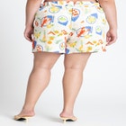 Front Tie Paperbag Short image number null