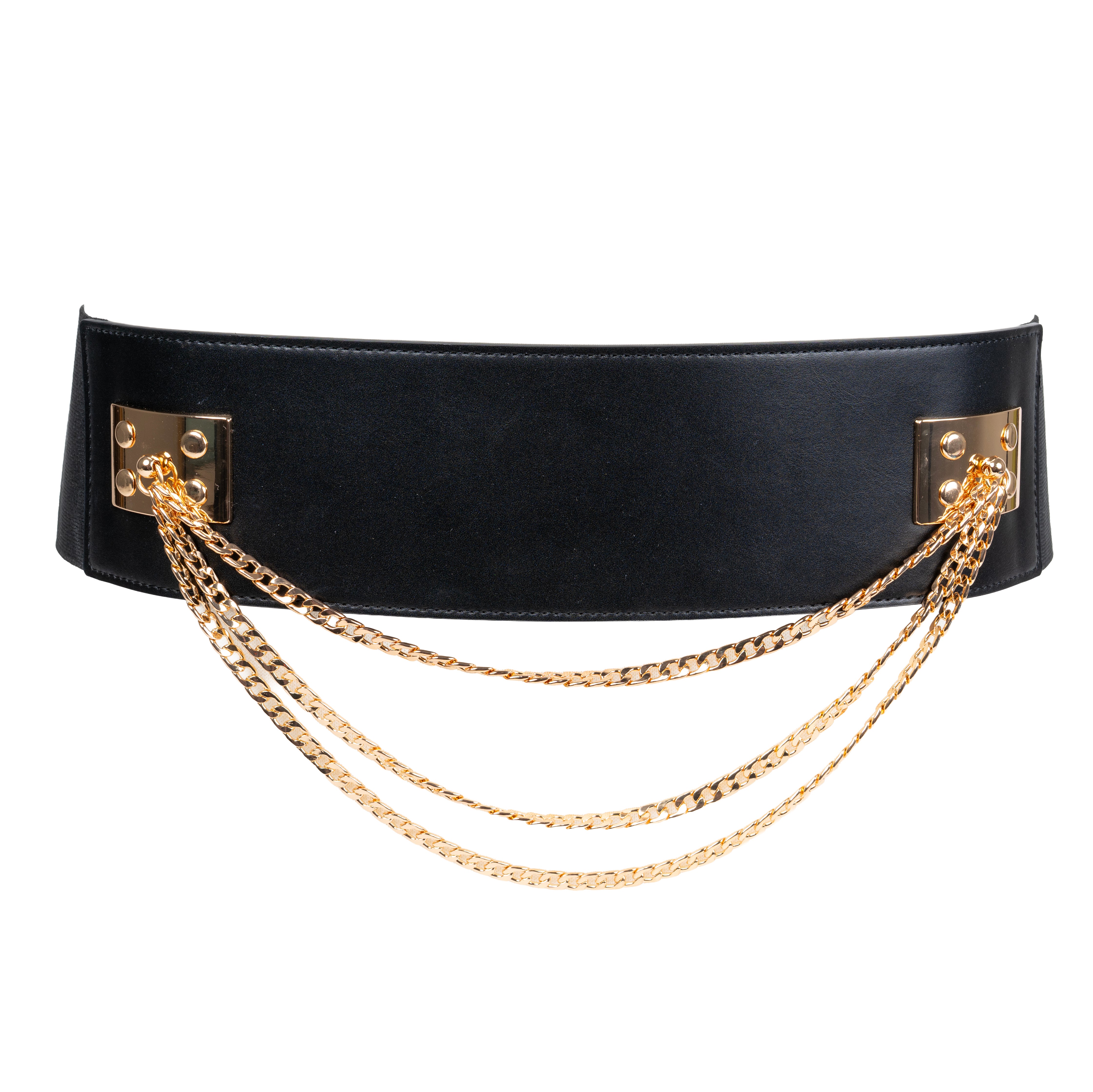 Wide Waist Chain Belt image number 2
