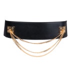 Wide Waist Chain Belt image number null
