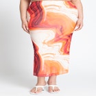 Mesh Column Skirt image number null