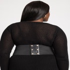 Tie Front Corset Belt image number null