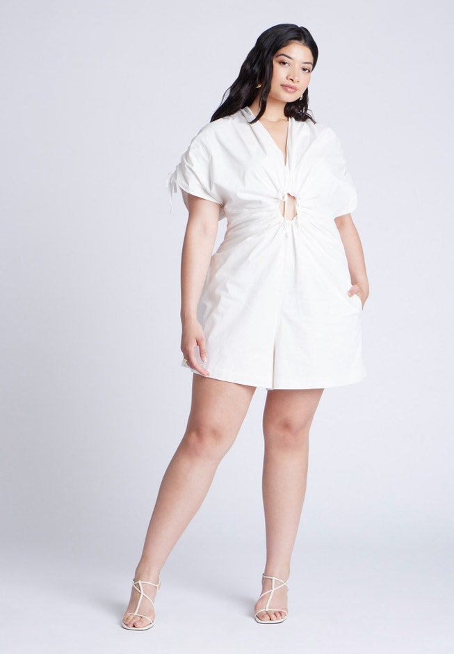 Poplin Romper image number null